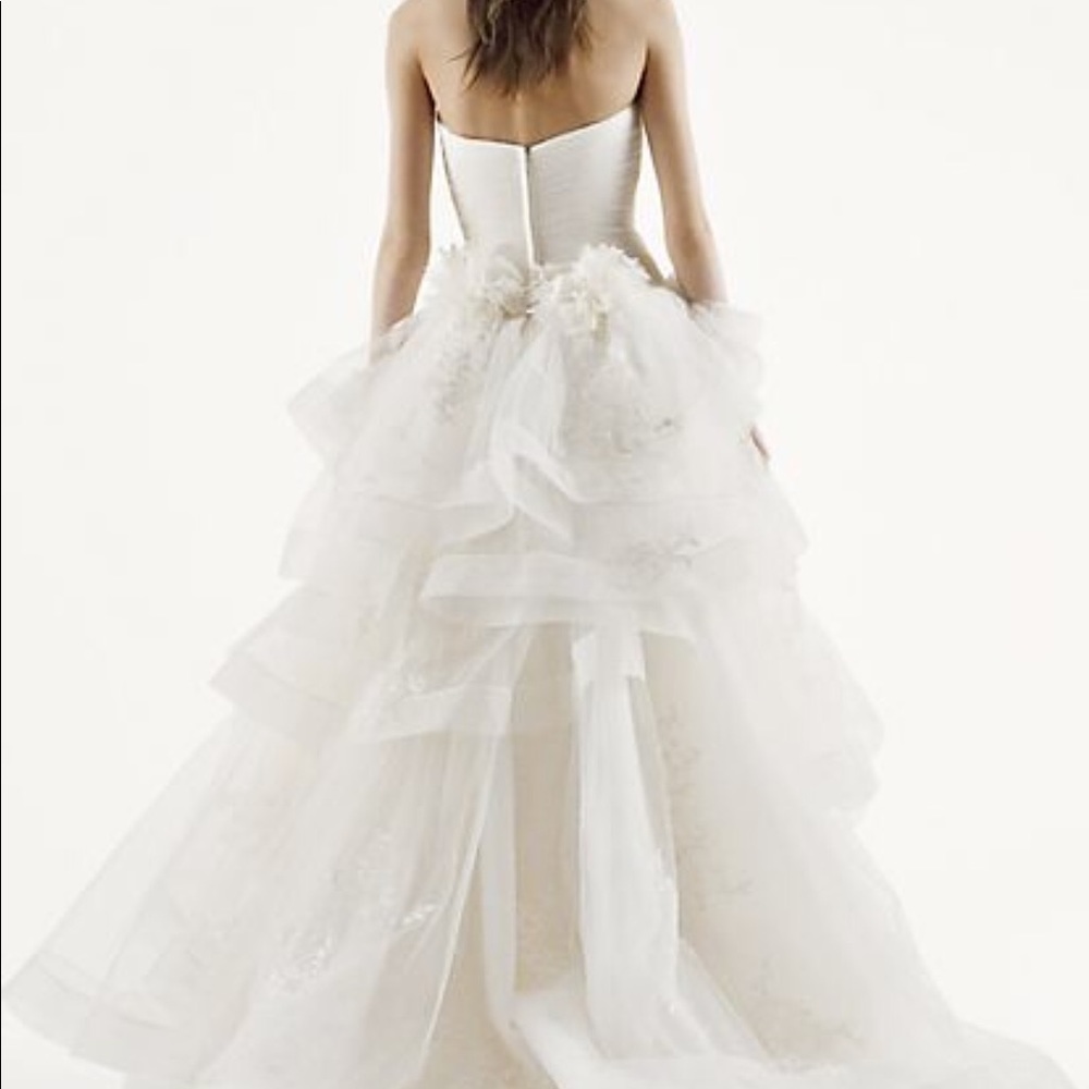 White by Vera wang wedding dress